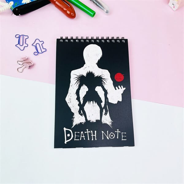 Death Note Tasarım Spiralli Defter