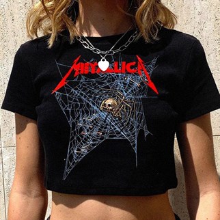 Metallica Crop T-shirt